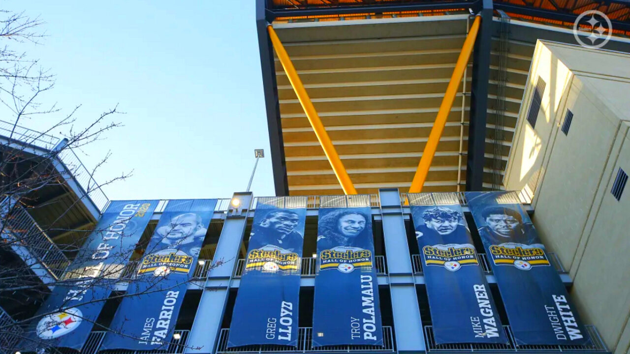 Pittsburgh Steelers Heinz Field Hall of Honor Banners