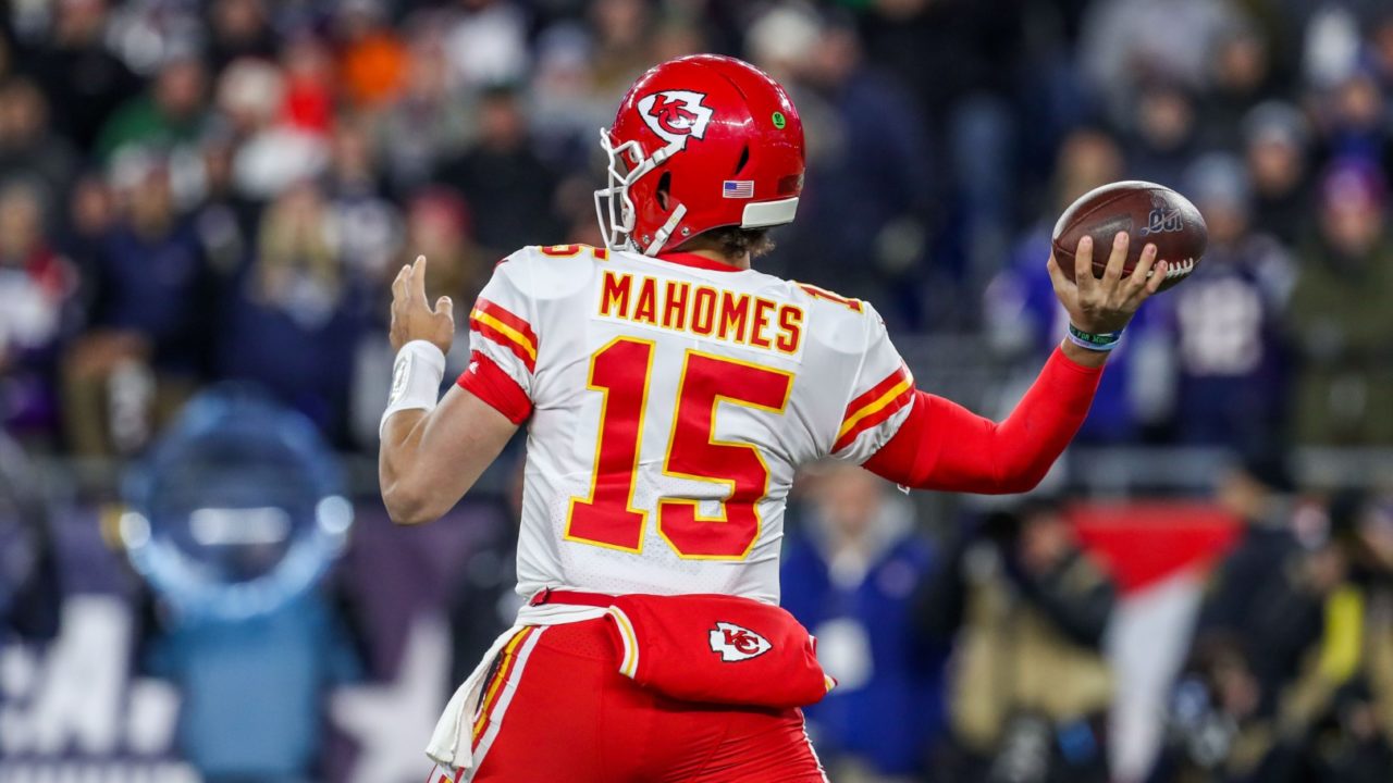 Kansas City Chiefs QB Patrick Mahomes