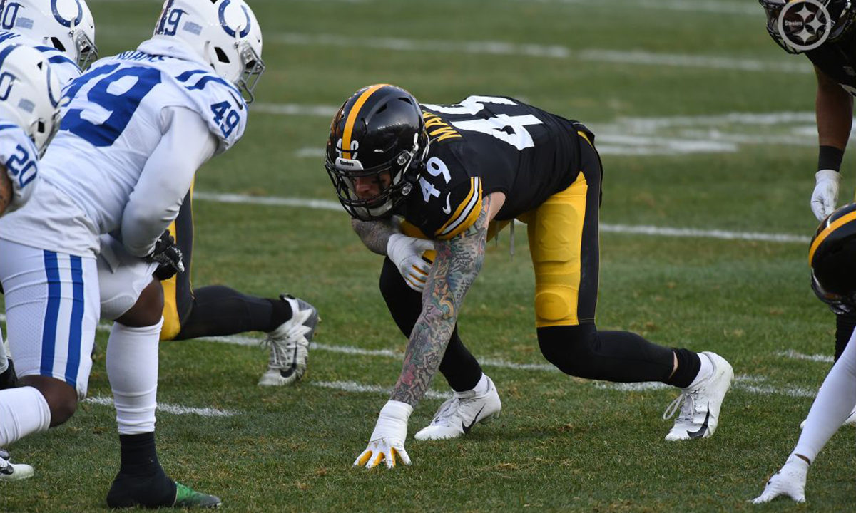 Pittsburgh Steelers DE Cassius Marsh