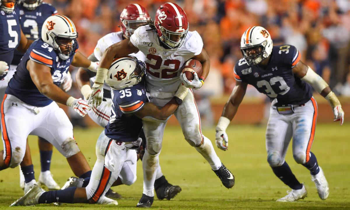 Alabama running back Najee Harris