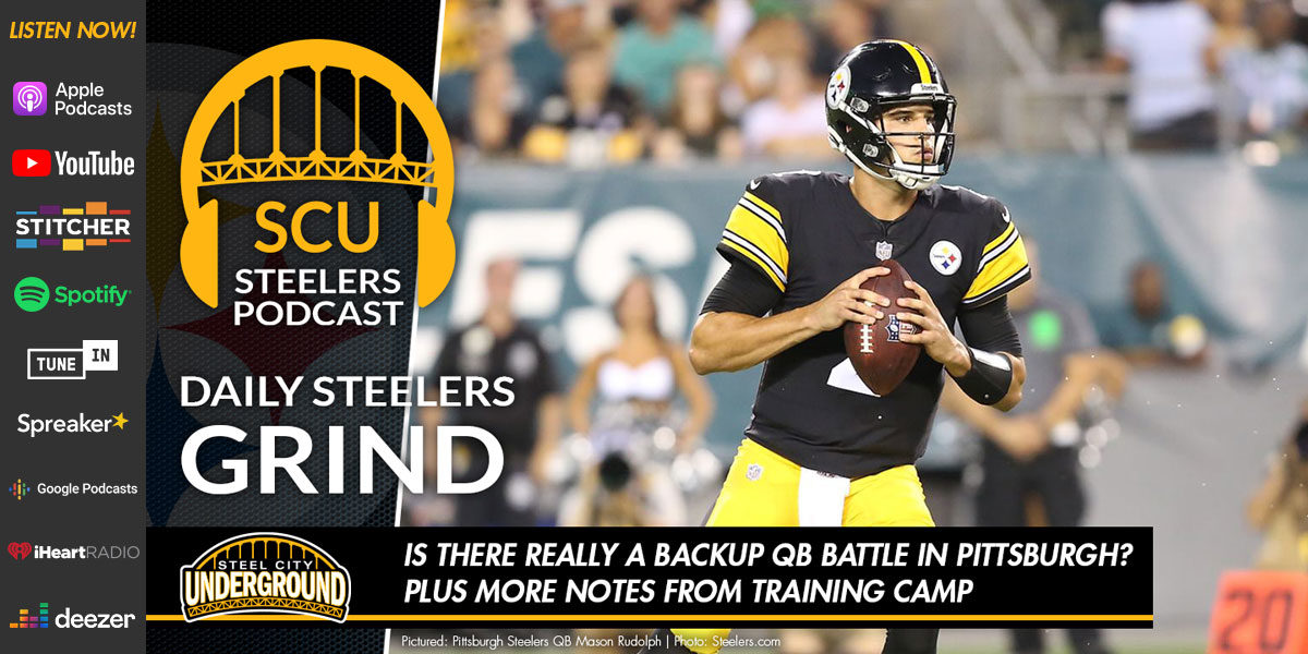 Is there really a backup QB battle in Pittsburgh? Plus more notes from training camp