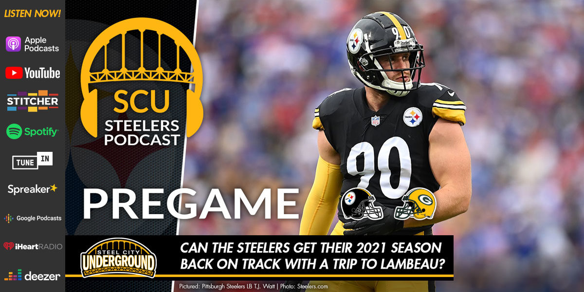 Can the Steelers get their 2021 season back on track with a trip to Lambeau?
