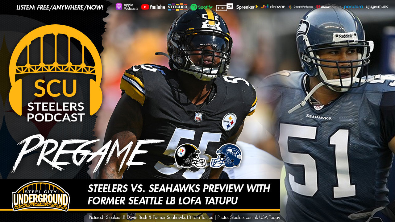 Steelers vs. Seahawks preview with former Seattle LB Lofa Tatupu