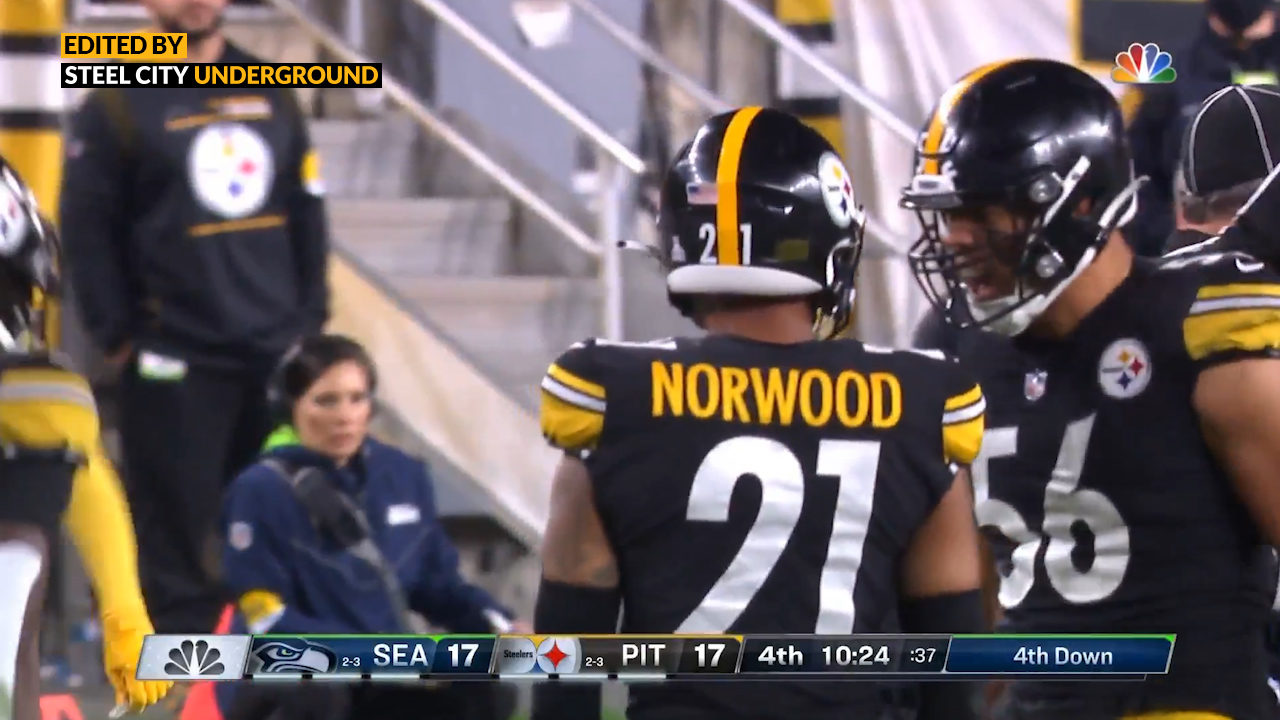 Pittsburgh Steelers CB Tre Norwood