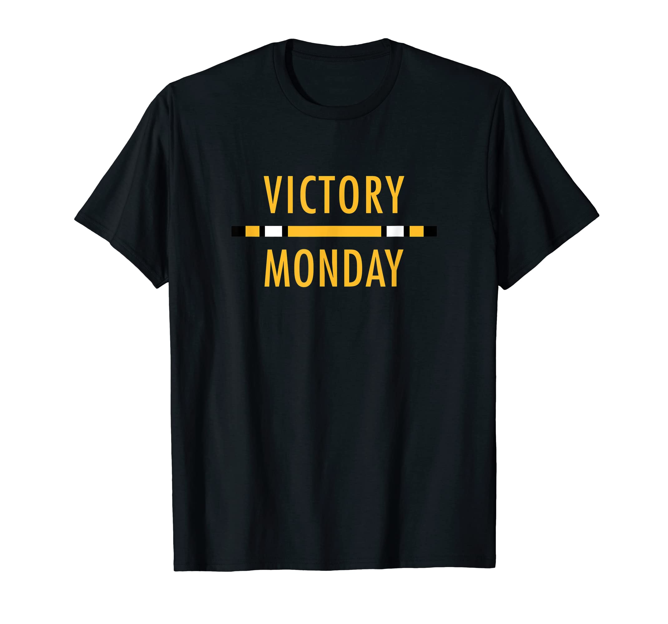 Pittsburgh Steelers Inspired Victory Monday Jersey Stripe (Shirts & More)