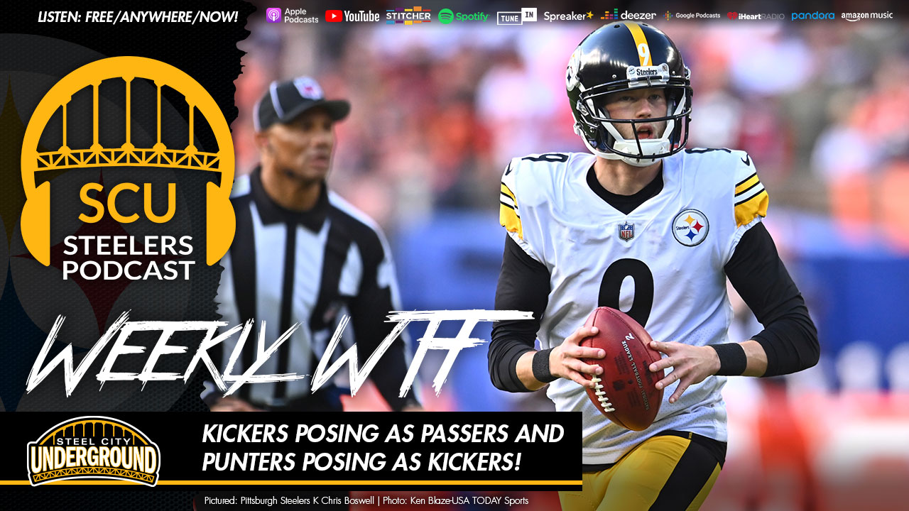 Weekly WTF Kickers posing as passers and punters posing as kickers