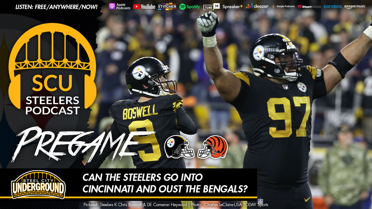 Can the Steelers go into Cincinnati and oust the Bengals?