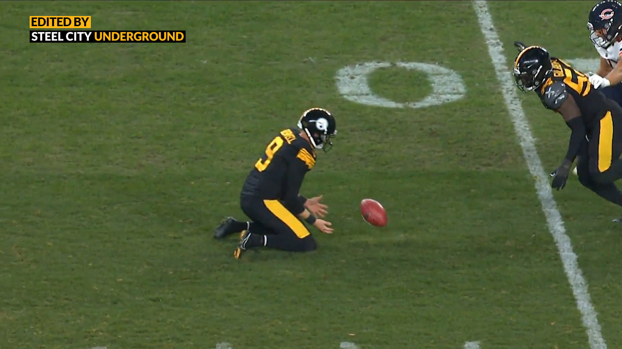 Watch: Chris Boswell recovers his own kickoff
