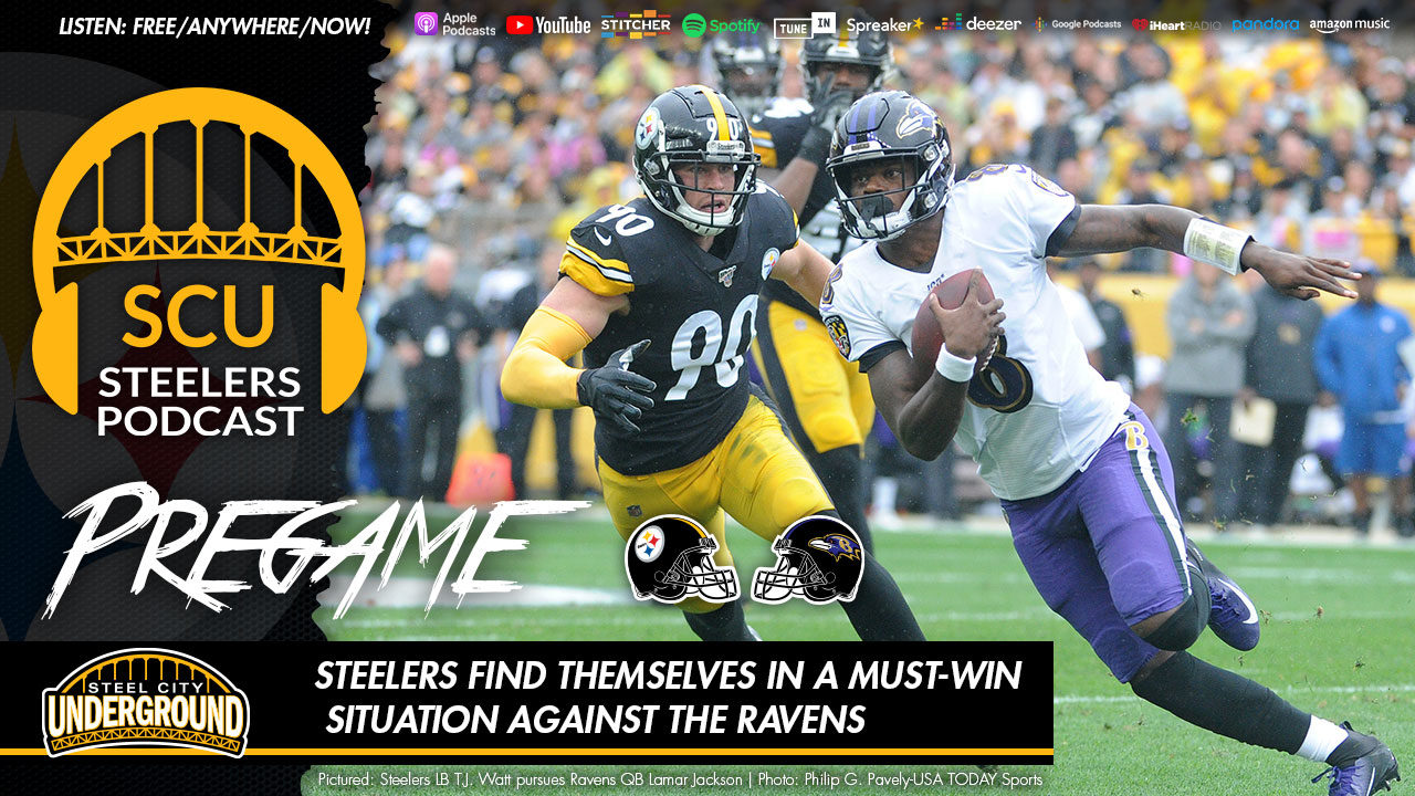 Steelers find themselves in a must-win situation against the Ravens