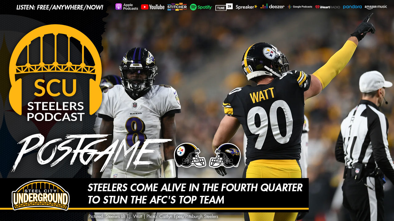 Steelers come alive in the fourth quarter to stun the AFC's top team