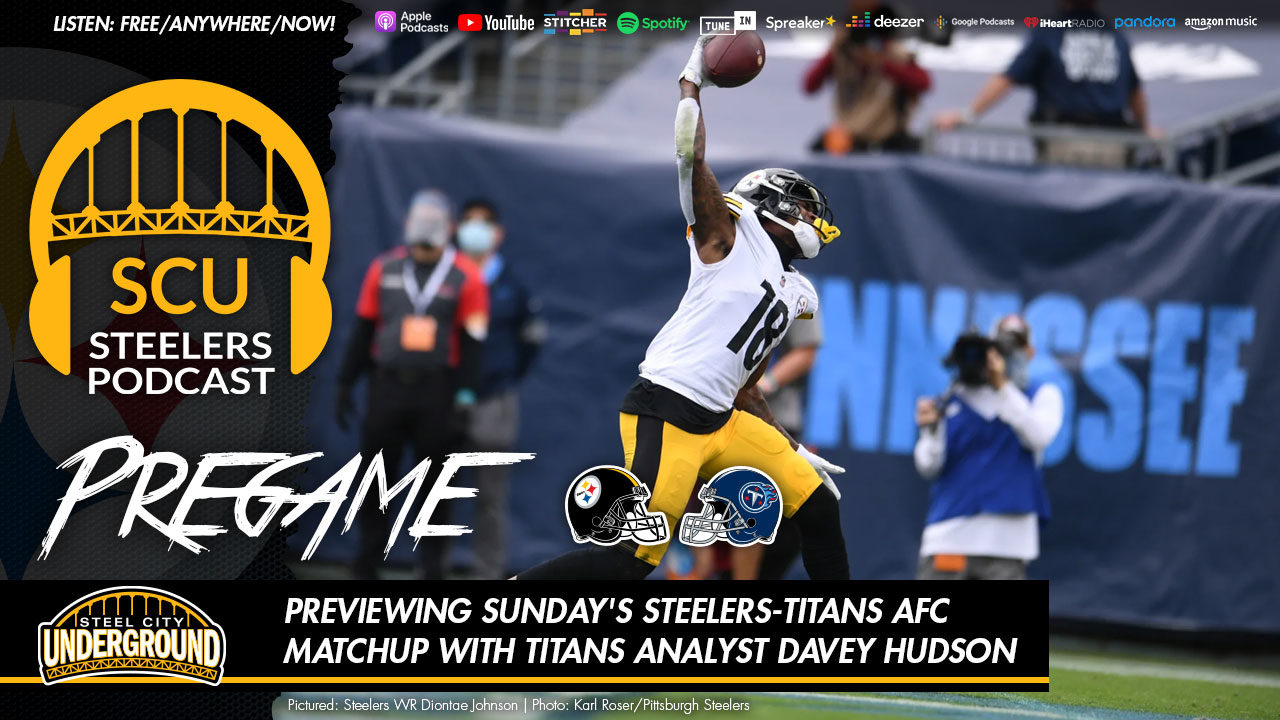 Previewing Sunday's Steelers-Titans AFC matchup with Titans analyst Davey Hudson