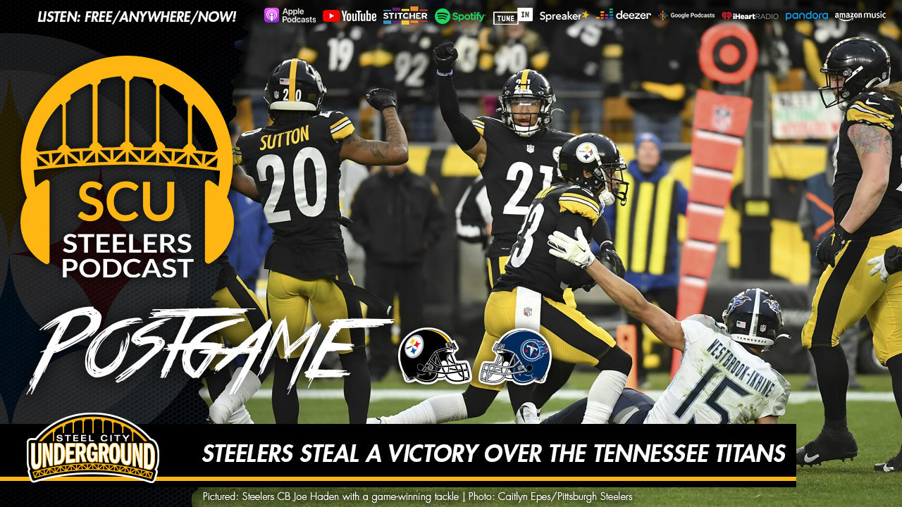 Steelers steal a victory over the Tennessee Titans