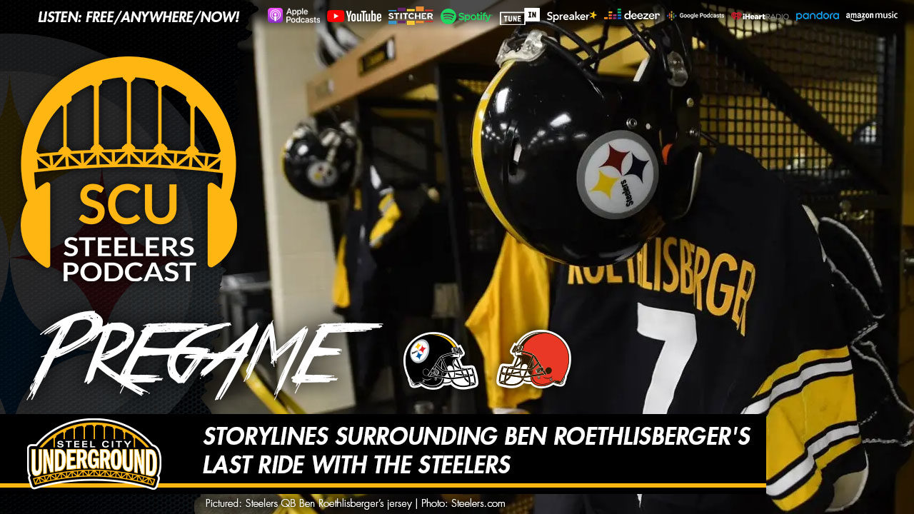 Storylines surrounding Ben Roethlisberger's last ride with the Steelers