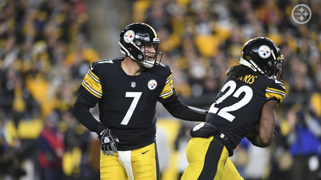 Pittsburgh Steelers QB Ben Roethlisberger & RB Najee Harris