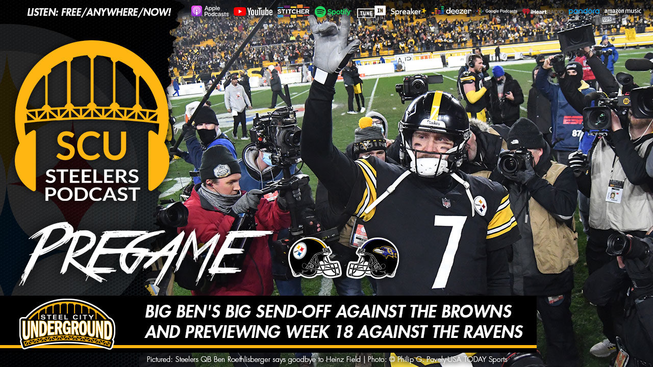 Big Ben's big send-off against the Browns and previewing Week 18 against the Ravens