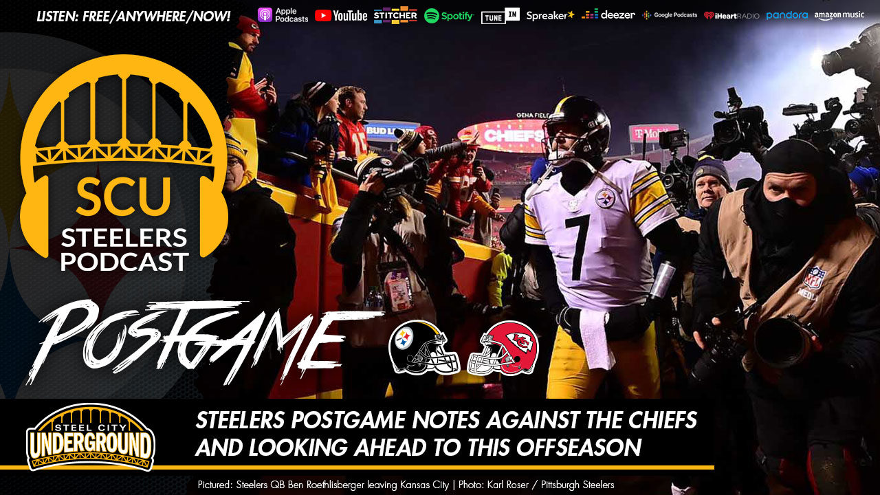 Steelers postgame notes against the Chiefs and looking ahead to this offseason