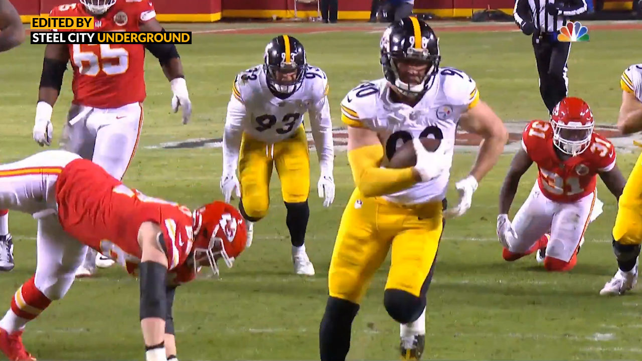 Watch: T.J. Watt single-handedly puts the Steelers in the lead