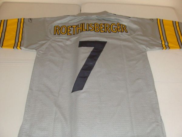 Ben Roethlisberger Gray Jersey