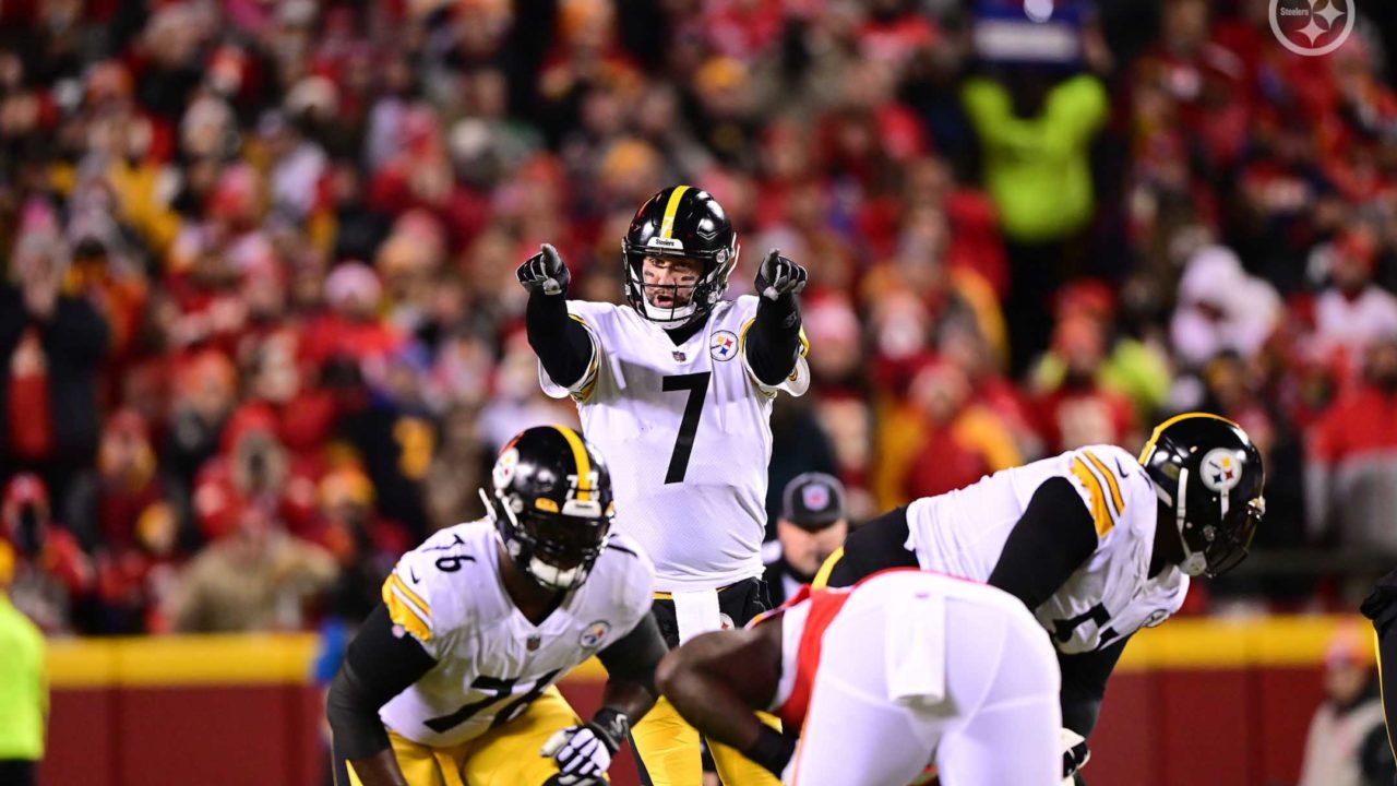 Ben Roethlisberger Steelers wild card versus Chiefs