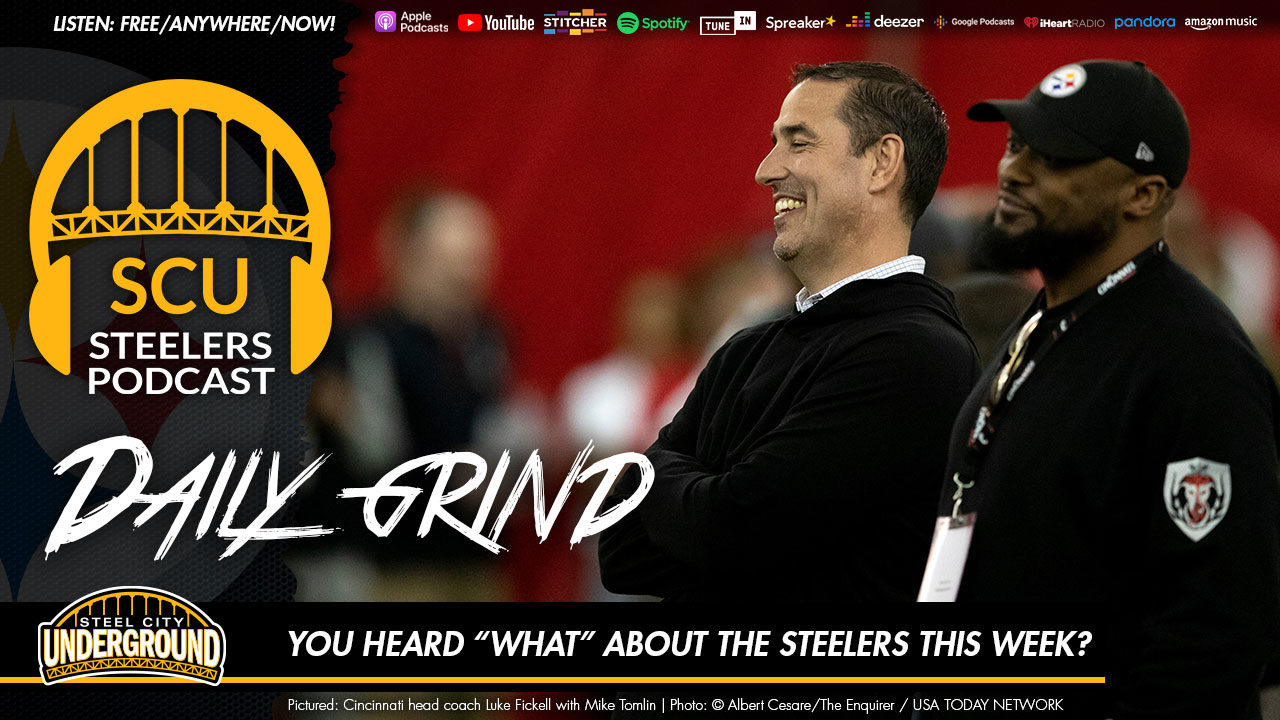 You heard "what" about the Steelers this week?