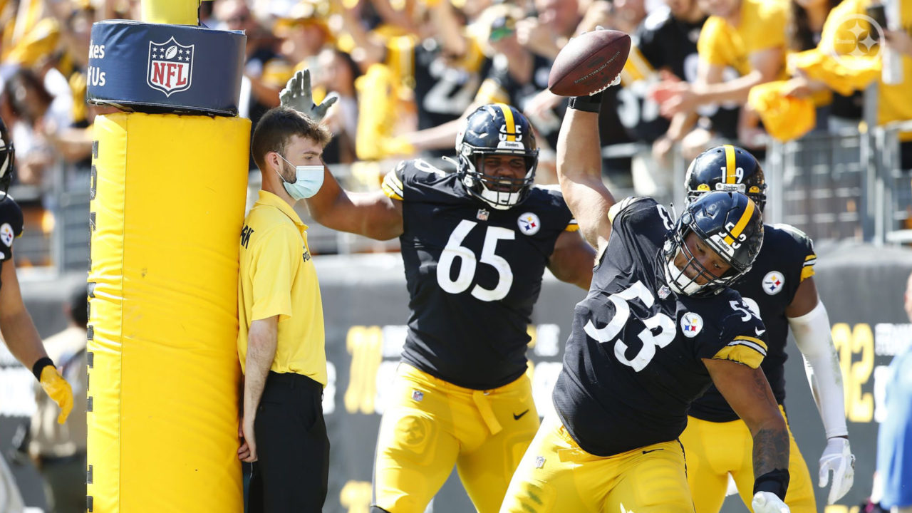 Pittsburgh Steelers C Kendrick Green and OT Dan Moore Jr.