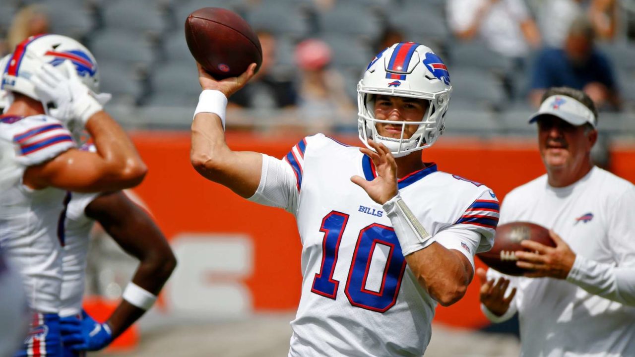 Buffalo Bills quarterback Mitchell Trubisky