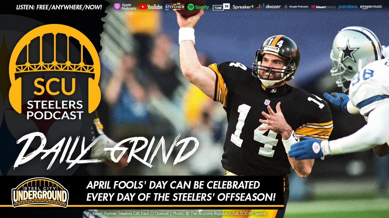 April Fools' Day can be celebrated every day of the Steelers' offseason!