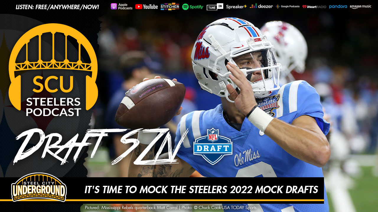 It's time to mock the Steelers 2022 mock drafts Steel City Underground