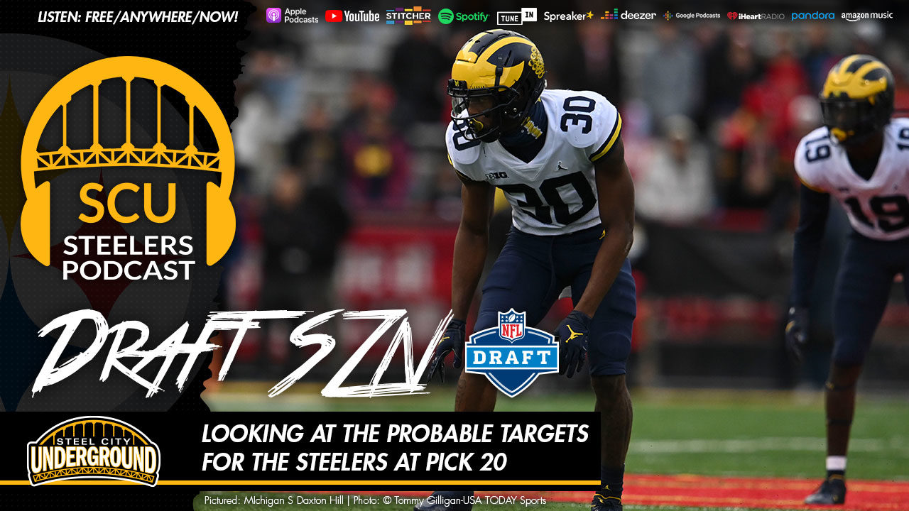 Looking at the probable targets for the Steelers at pick 20