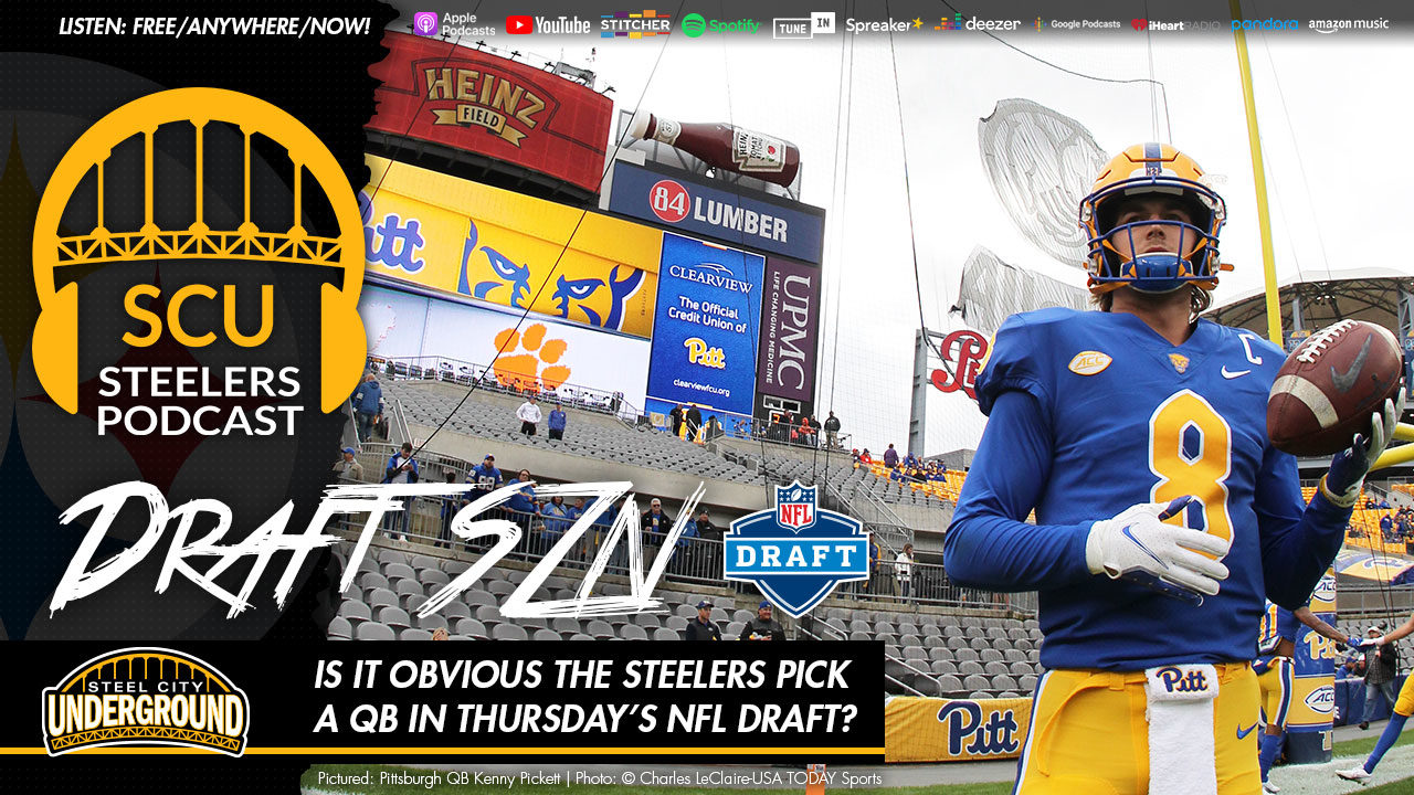 Is it obvious the Steelers pick a QB in Thursday’s NFL Draft?