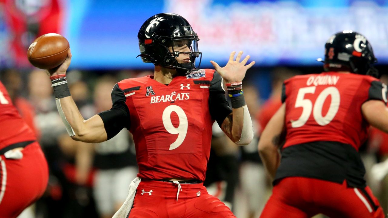 Cincinnati Bearcats QB Desmond Ridder