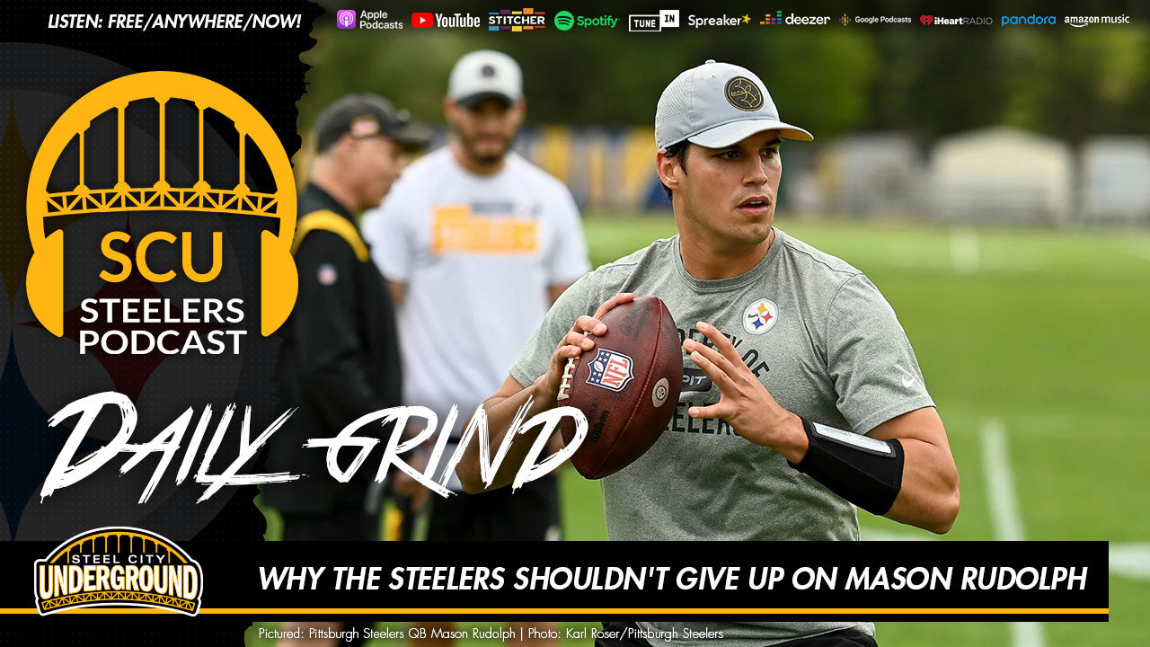 Why the Steelers shouldn't give up on Mason Rudolph