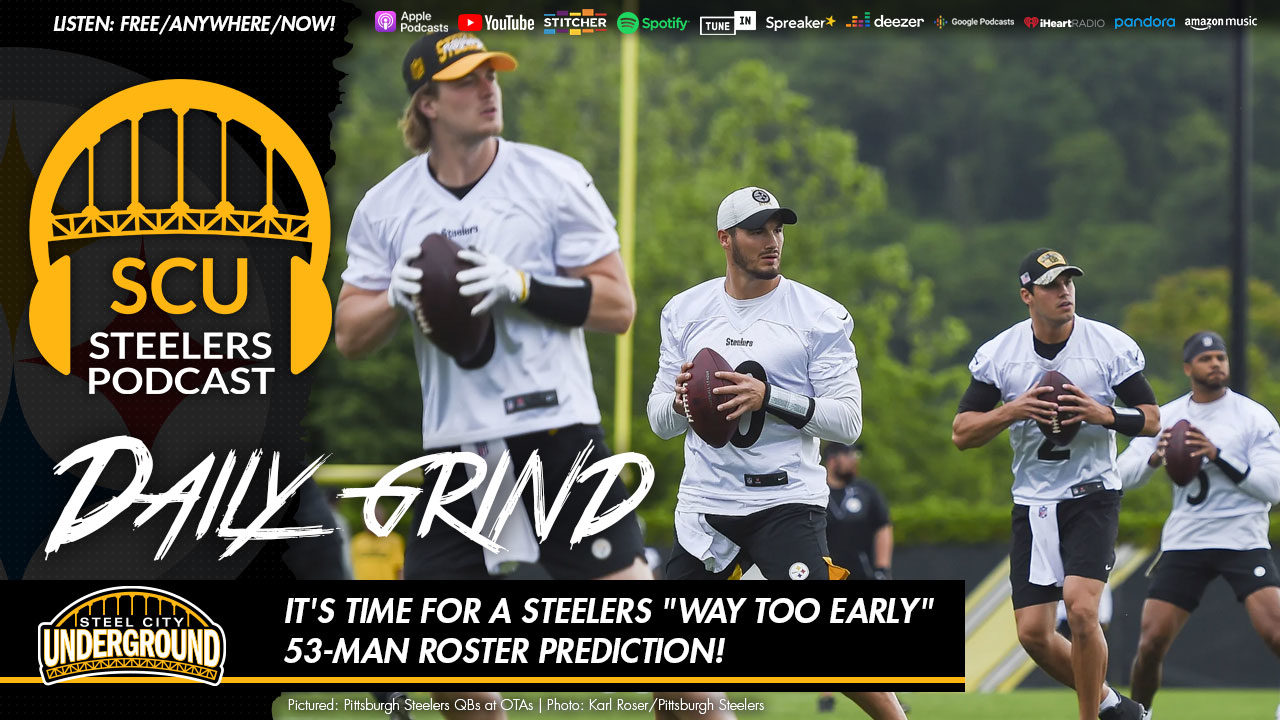 It's time for a Steelers "way too early" 53-man roster prediction!