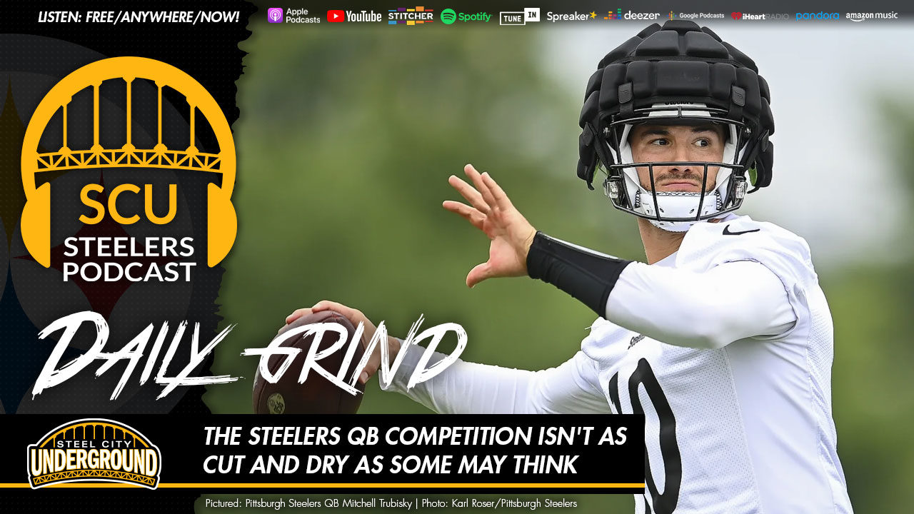 The Steelers QB competition isn't as cut and dry as some may think