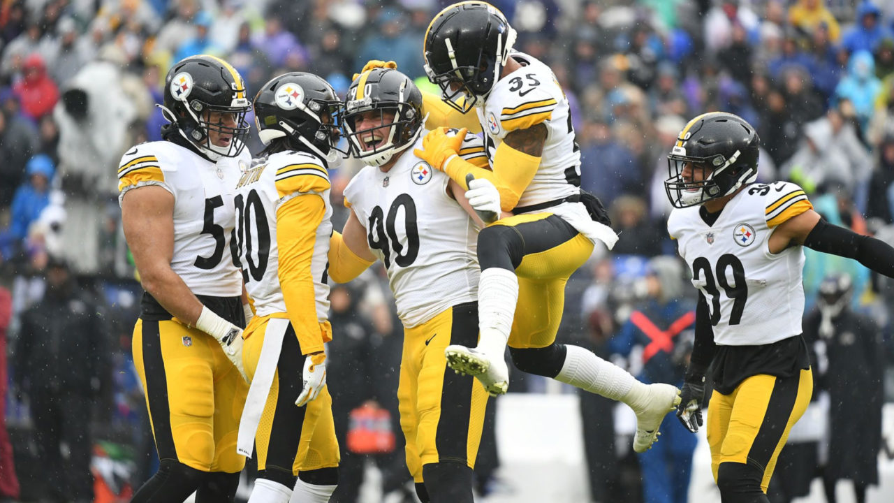 Steelers defense versus the Ravens