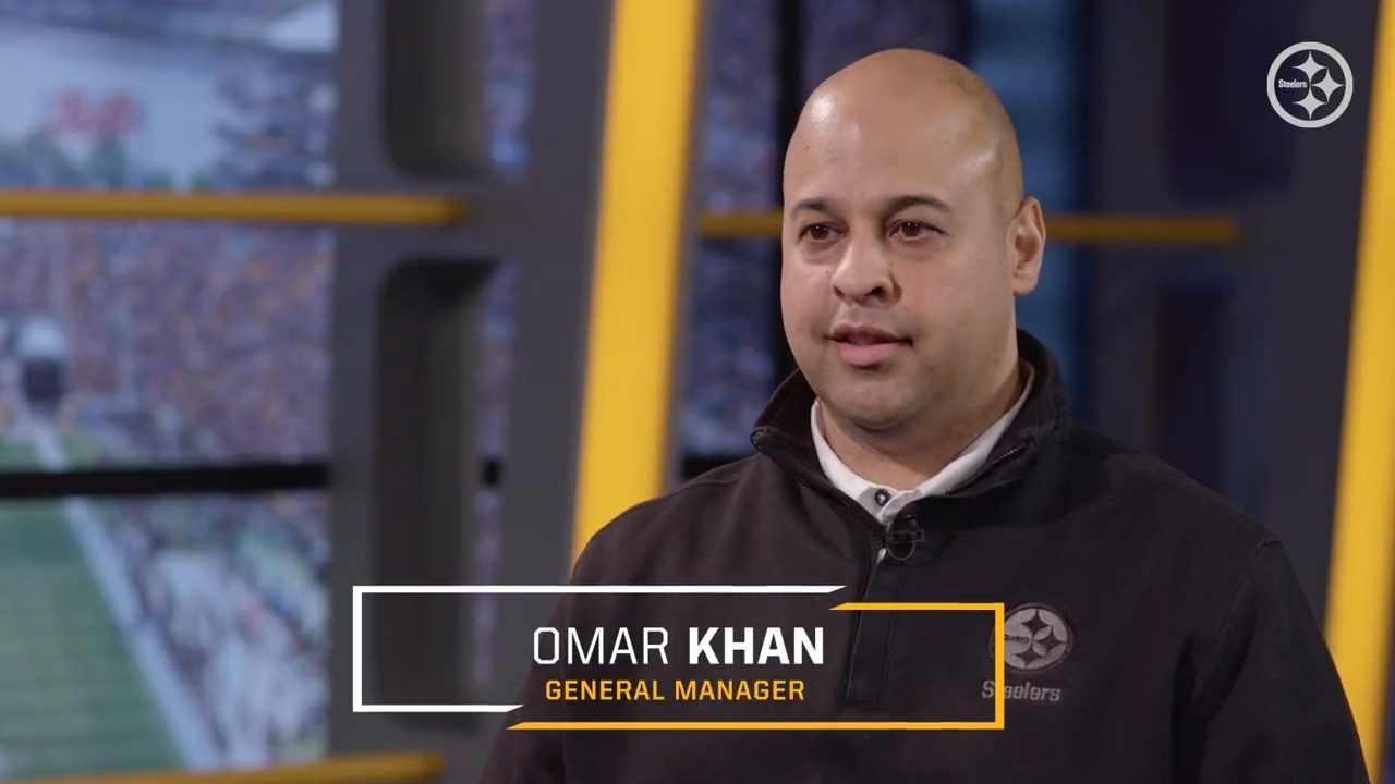 Steelers GM Omar Khan