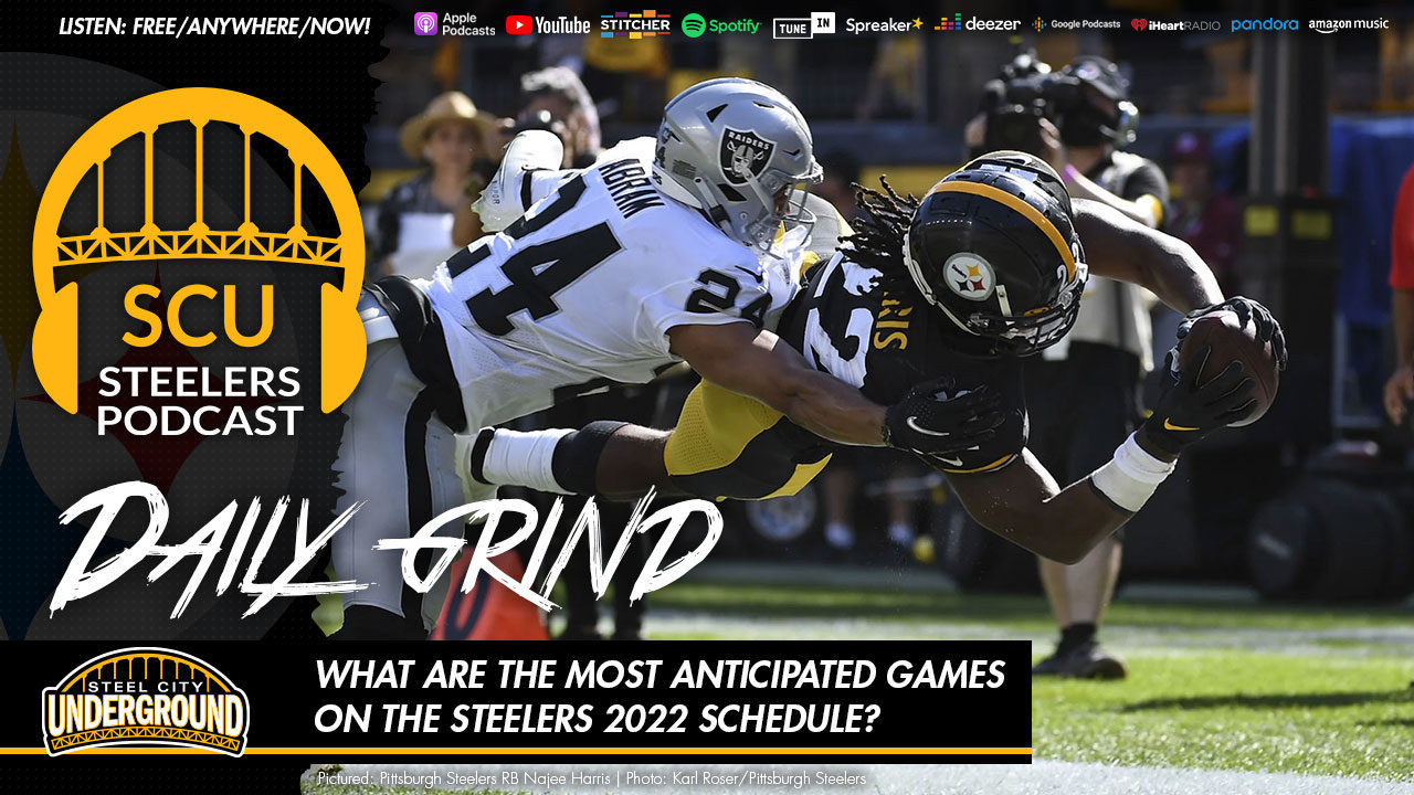 What are the most anticipated games on the Steelers 2022 schedule?