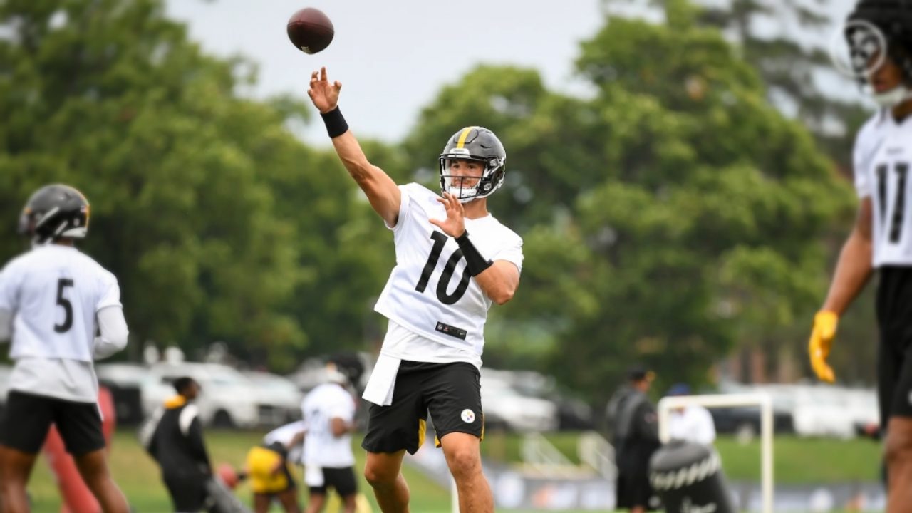 Mitchell Trubisky Steelers Camp