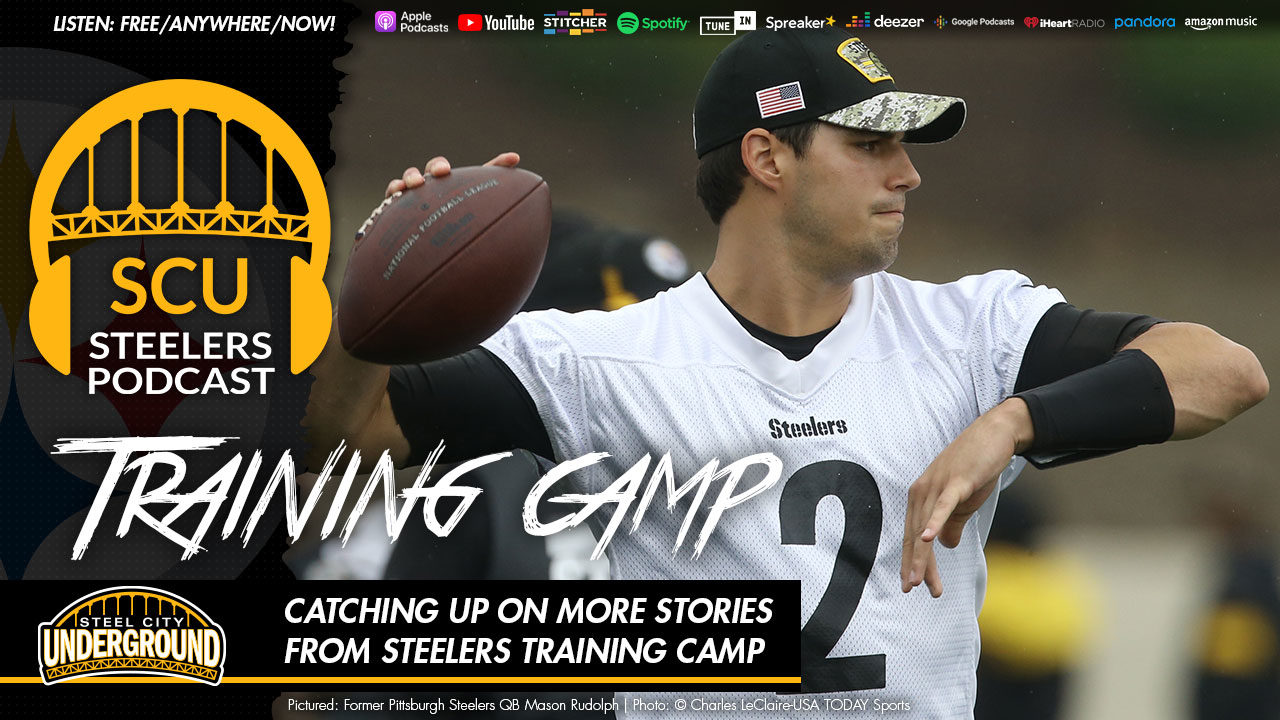 Catching up on more stories from Steelers training camp