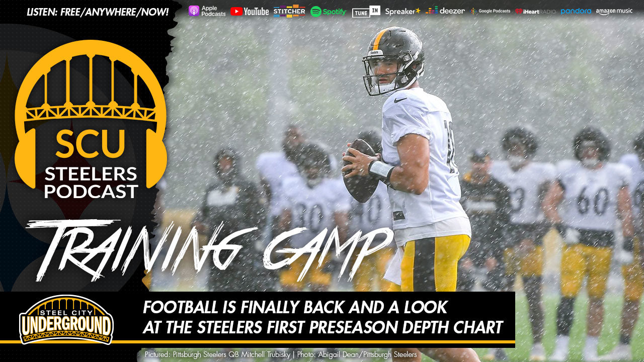 Football is finally back and a look at the Steelers first preseason depth chart
