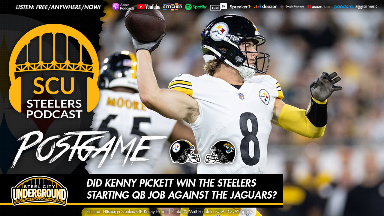 Did Kenny Pickett win the Steelers starting QB job against the Jaguars?
