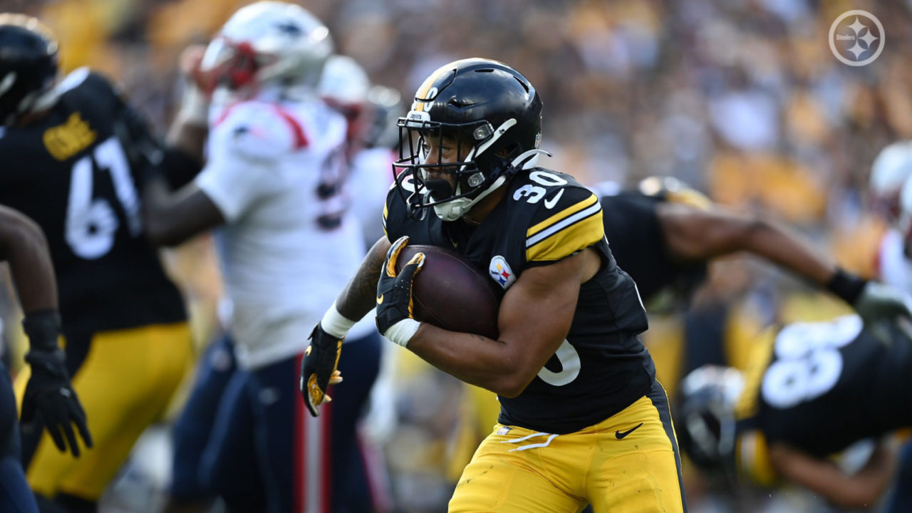 Pittsburgh Steelers RB Jaylen Warren