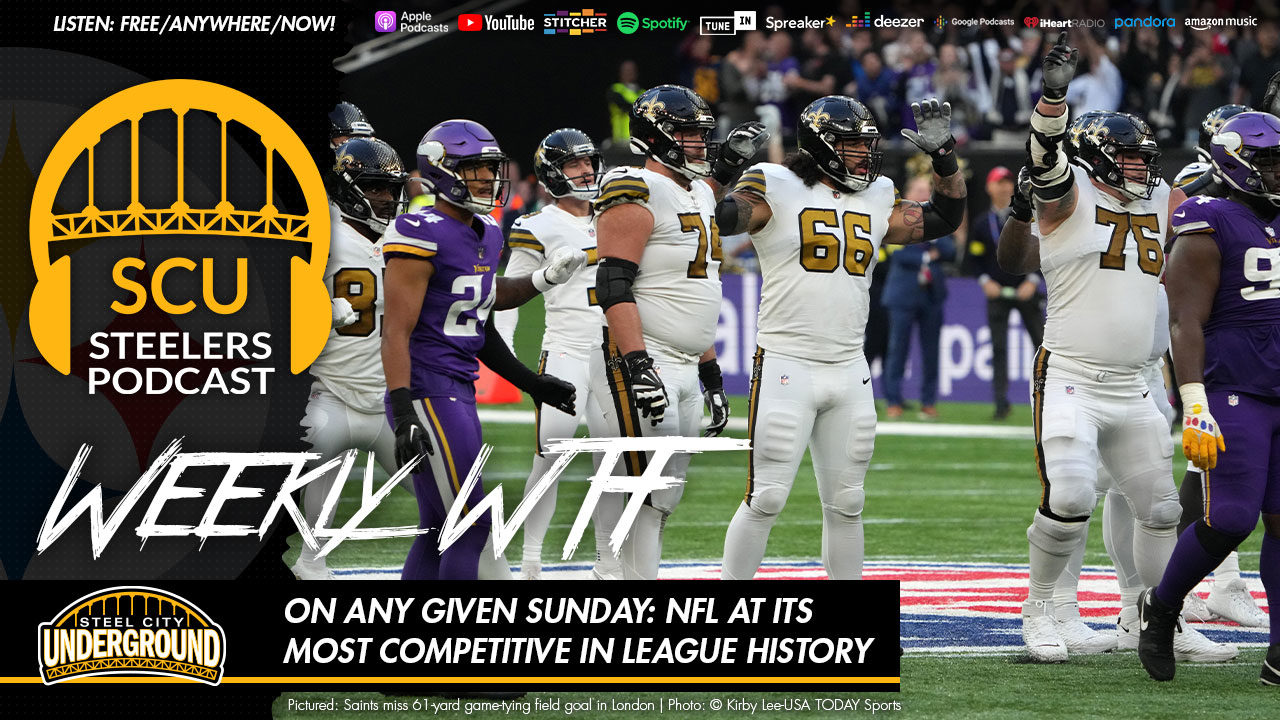 Weekly WTF: On any given Sunday: NFL at its most competitive in league history