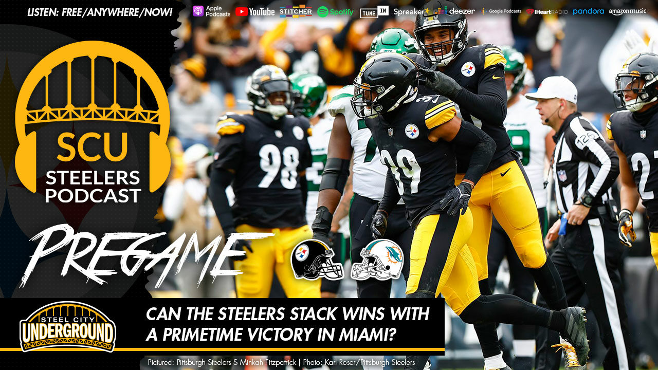 Can the Steelers stack wins with a primetime victory in Miami?