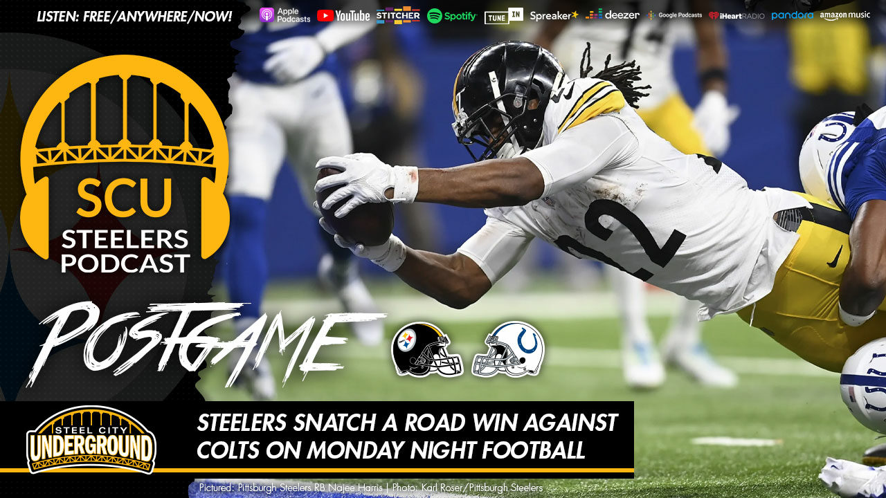 Steelers snatch a road win against Colts on Monday Night Football