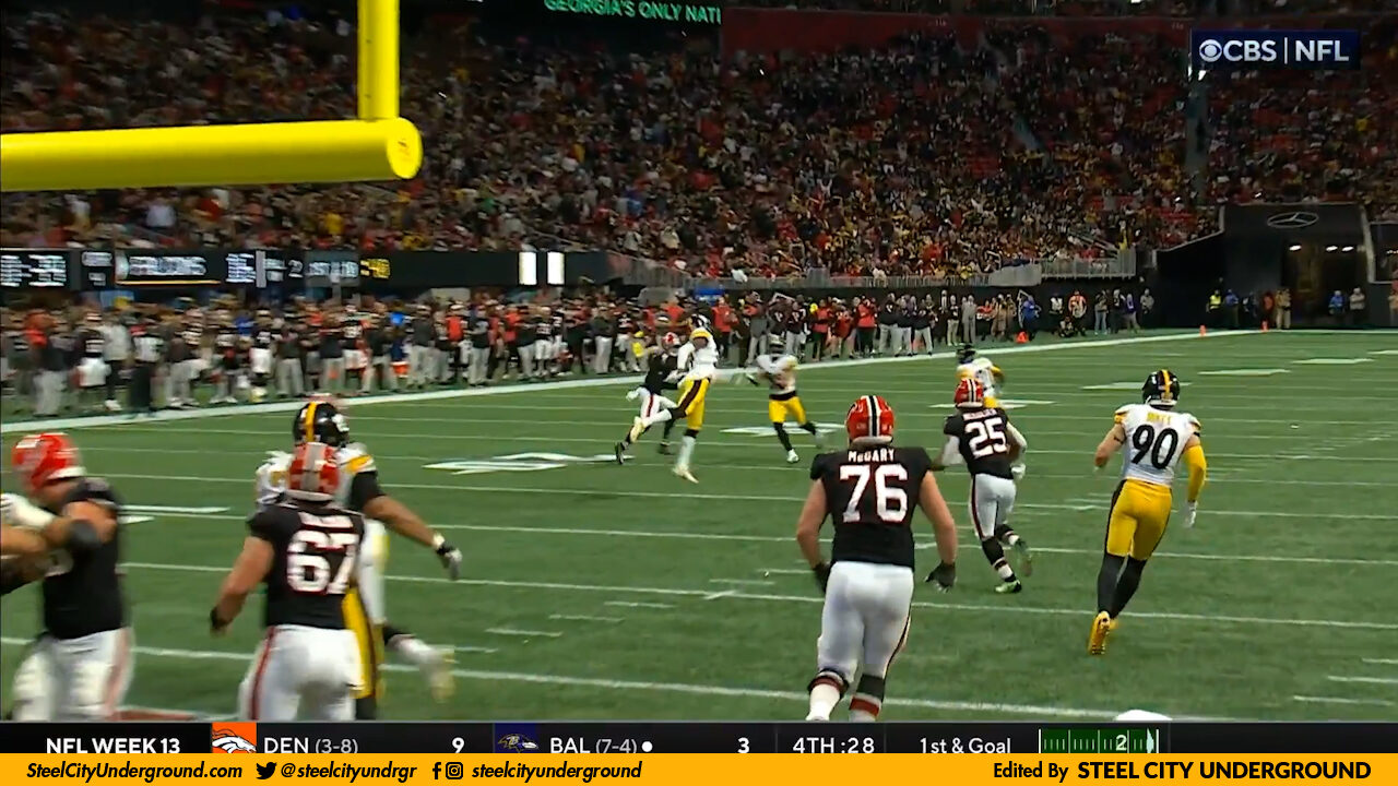 Watch: Fitzpatrick interception seals Steelers victory