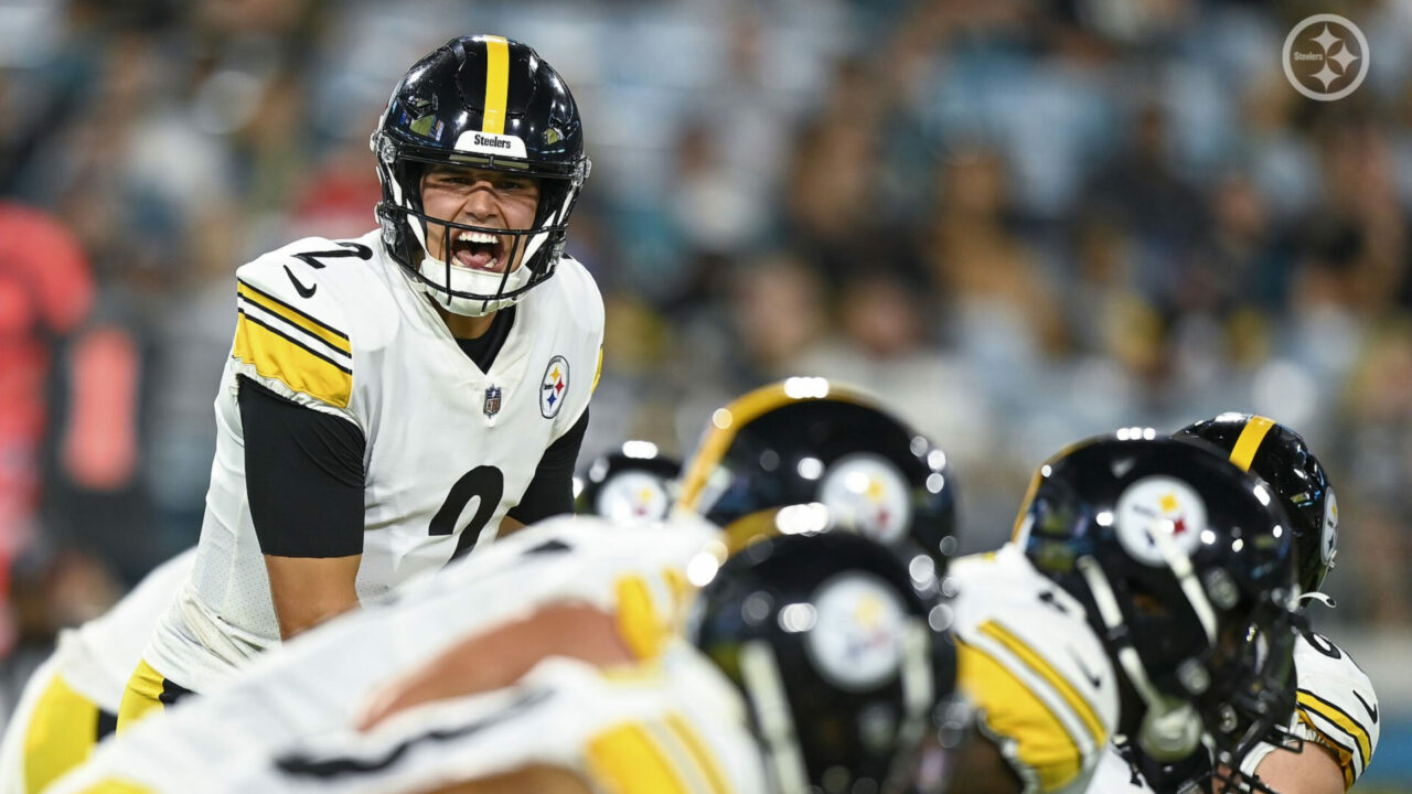 Pittsburgh Steelers QB Mason Rudolph