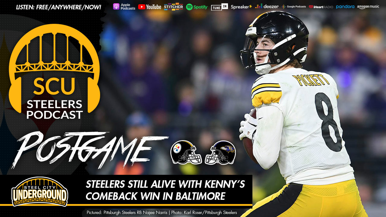 Steelers still alive with Kenny’s comeback win in Baltimore