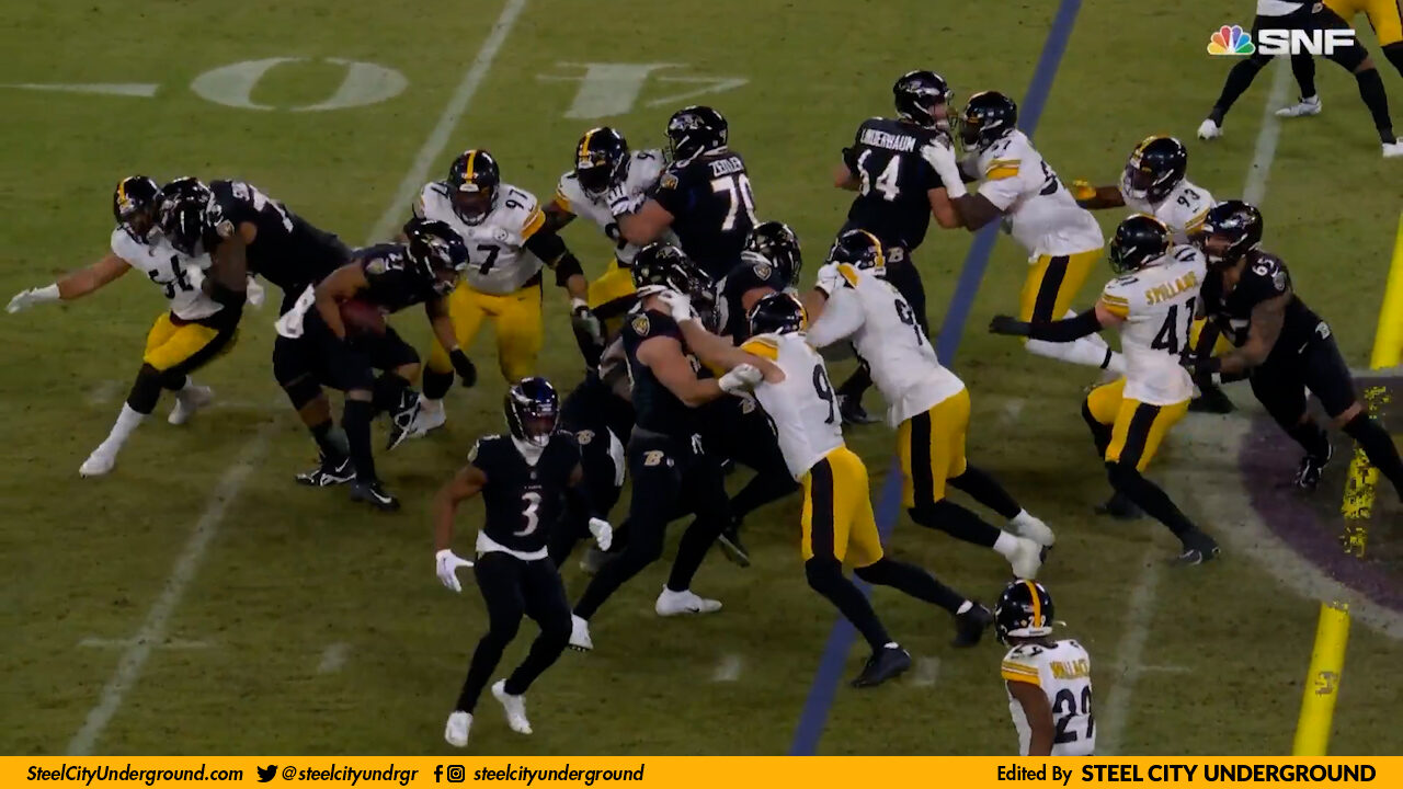 Watch: Cam Heyward run stuff gives the Steelers the ball back for game-winning drive