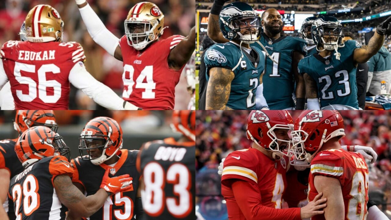 Conference championship teams NFL 2022 (Jan 2023)